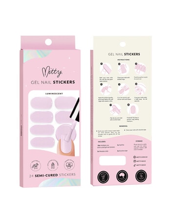 Mitty Gel Nail Stickers, Luminescent product photo