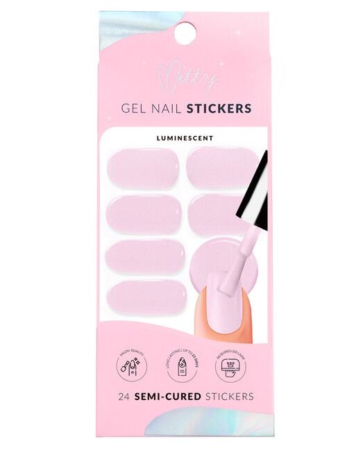 Mitty Gel Nail Stickers, Luminescent product photo