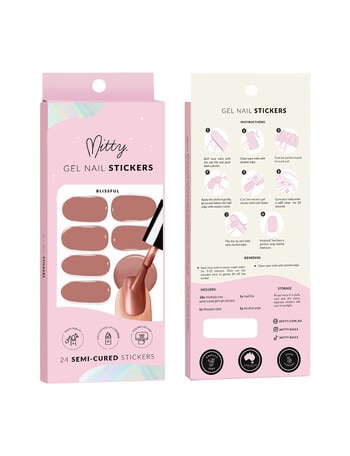 Mitty Gel Nail Stickers, Blissful product photo
