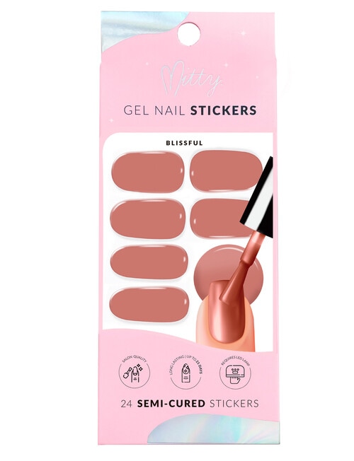 Mitty Gel Nail Stickers, Blissful product photo