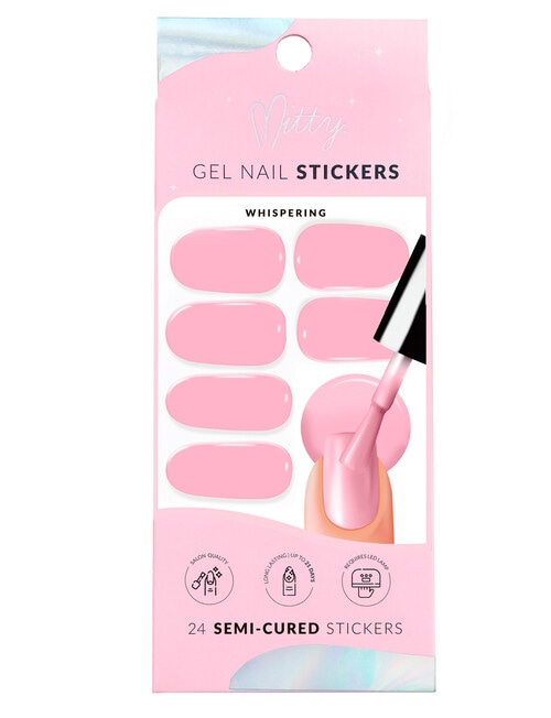 Mitty Gel Nail Stickers, Whispering product photo