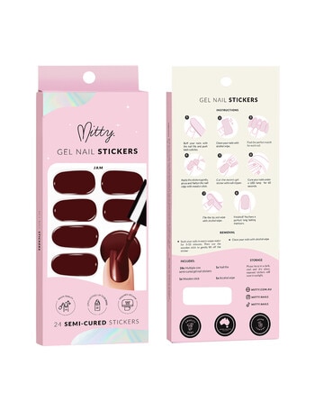Mitty Gel Nail Stickers, Jam product photo