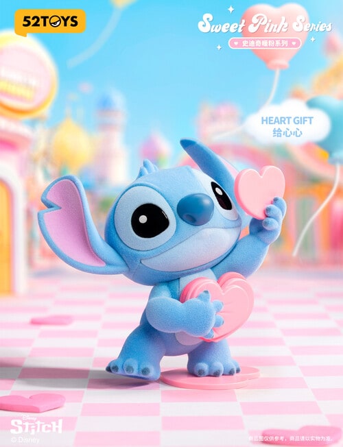 52Toys Stitch Sweet Pink Figures Blind Box, Assorted product photo View 03 L