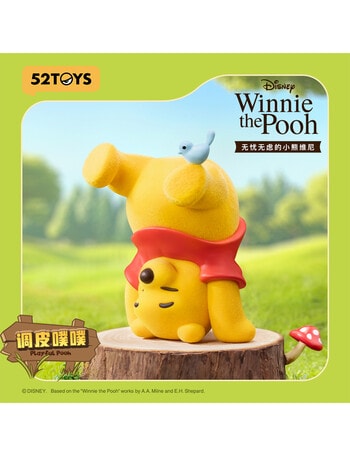 52Toys Carefree Winnie The Pooh Figure Blind Box, Assorted product photo