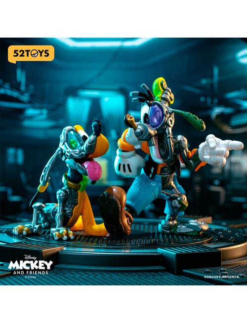 52Toys Mickey & Friends Cyborg Figure Blind Box, Assorted - Action