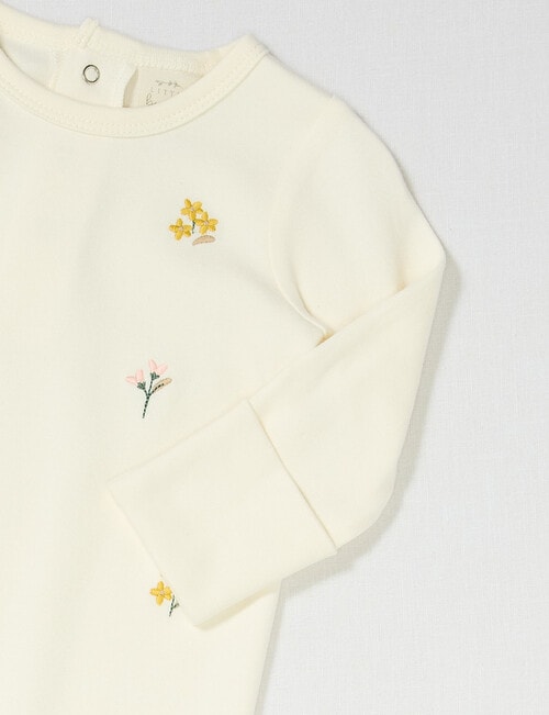 Little Bundle Little Goose Gift Clothing Set, 3-Piece, White & Pink product photo View 02 L