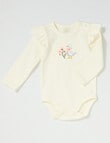 Little Bundle Little Goose Gift Clothing Set, 3-Piece, White & Pink product photo View 03 S