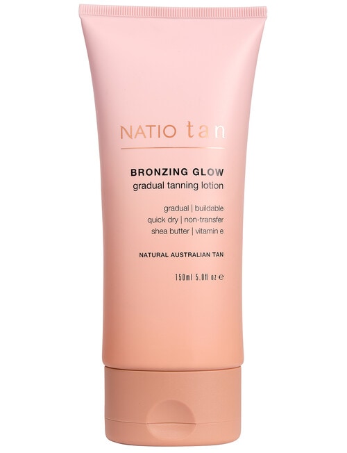 Natio Tan Bronzing Glow Gradual Tanning Lotion product photo