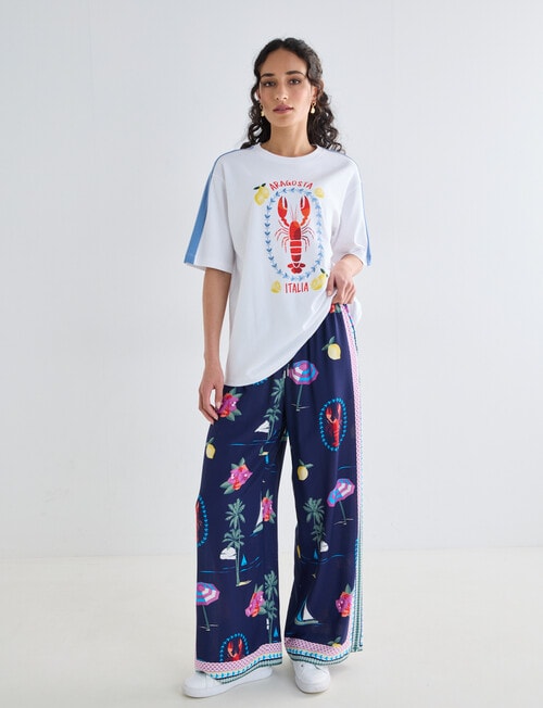 Zest Holiday Tee, Aragosta White product photo View 03 L