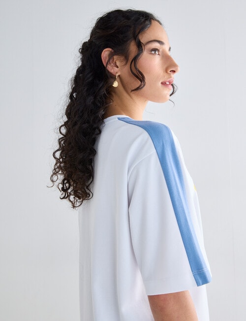 Zest Holiday Tee, Aragosta White product photo View 05 L