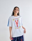 Zest Holiday Tee, Aragosta White product photo View 06 S