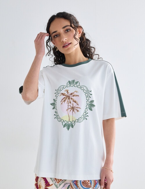 Zest Holiday Tee, Havana Vanilla product photo View 06 L