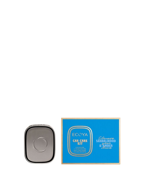 Ecoya Car Care Kit, Sandalwood & Amber product photo