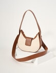 Whistle Accessories Siena Shoulder Bag, Natural & Tan product photo View 03 S