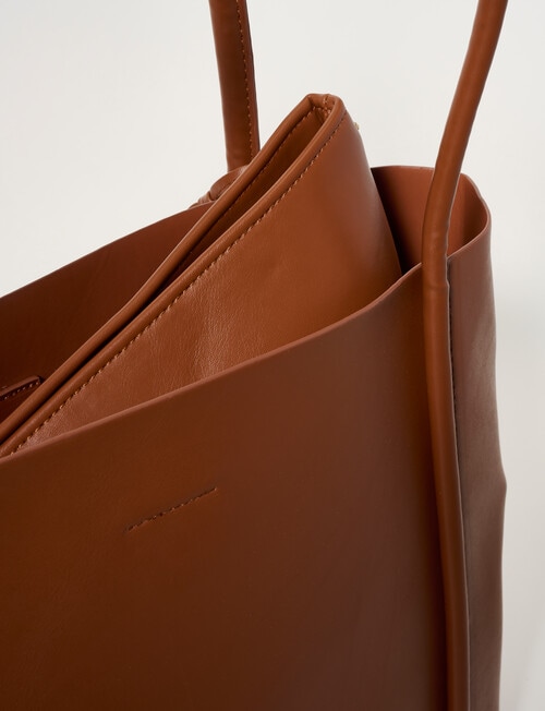 Whistle Accessories Giorgia Classic Tote Bag, Tan product photo View 08 L