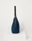 Zest Denim Weave Shoulder Bag, Rinse Wash product photo View 04 S