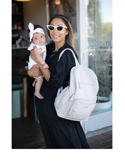 Pretty Brave Chloe Backpack, Stone product photo View 04 L