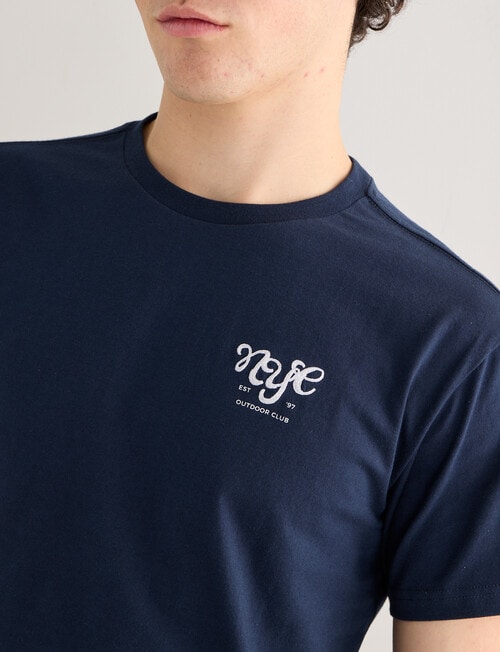Tarnish Outdoor Club Tee, Navy product photo View 05 L