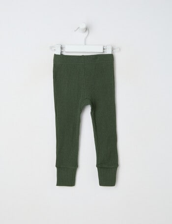 Milly & Milo Merino Rib Leggings, Sepia product photo