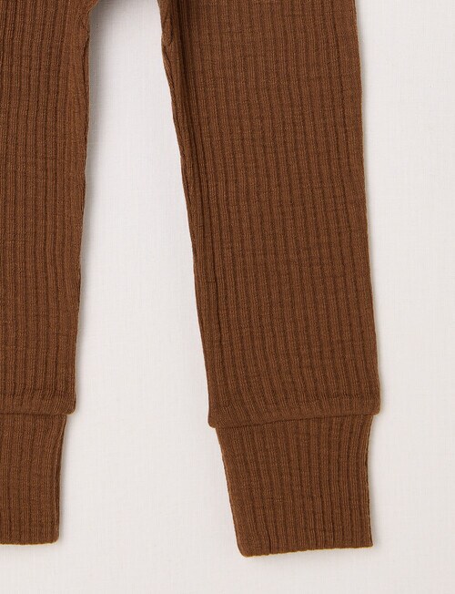 Milly & Milo Merino Rib Leggings, Sea Kelp product photo View 02 L