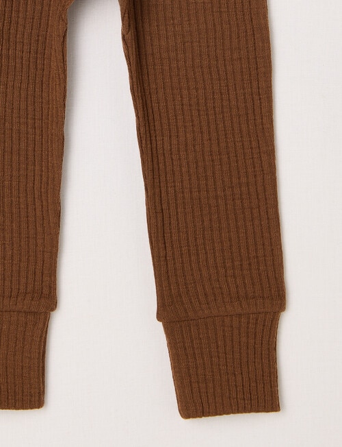 Milly & Milo Merino Rib Leggings, Sea Kelp product photo View 02 L