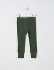 Milly & Milo Merino Rib Leggings, Sea Kelp product photo