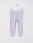 Milly & Milo Merino Rib Leggings, Galactic Lilac product photo