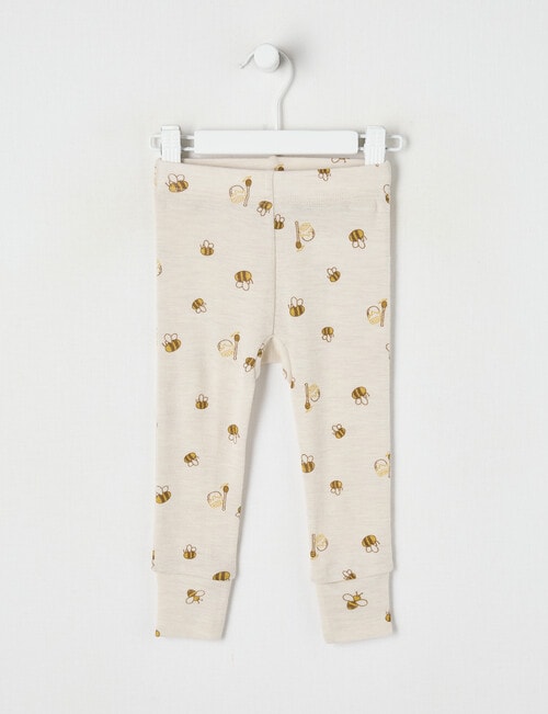 Milly & Milo Bee Legging, Cream product photo