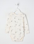 Milly & Milo Merino Long-Sleeve Dog Bodysuit, Cream product photo