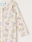 Milly & Milo Merino Floral Sleepsuit, Cream product photo View 02 S