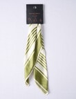 Boston + Bailey Silk Square Floral Print Scarf, Green product photo
