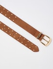 Boston + Bailey Studded Belt, Tan product photo View 02 S