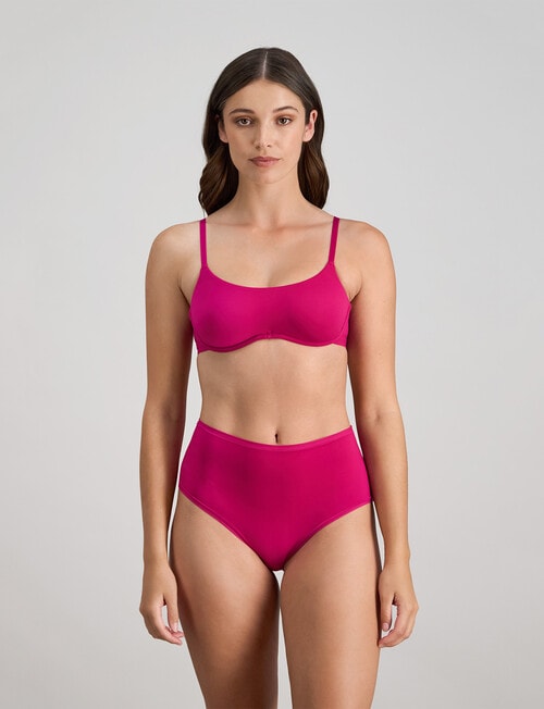Bendon Extra-Ordinary Contour Bra, Fantasy Fuchsia product photo View 04 L