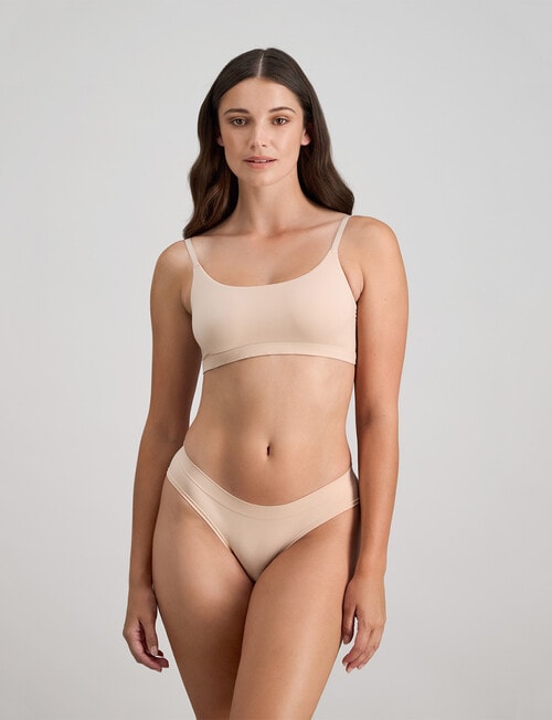 Bendon Extra-Ordinary Crop Top, Latte product photo View 04 L