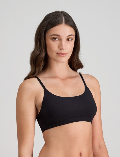 Bendon Extra-Ordinary Crop Top, Black product photo View 03 L
