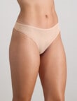 Bendon Extra-Ordinary Thong Brief, Latte product photo View 03 S