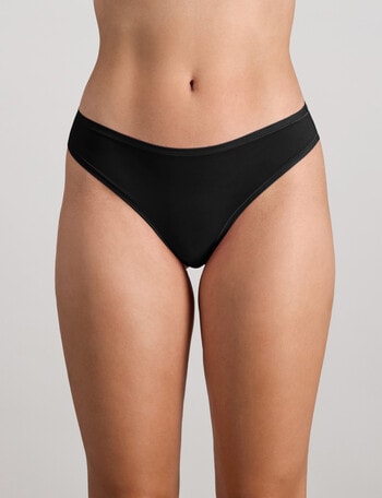 Bendon Extra-Ordinary Thong Brief, Black product photo