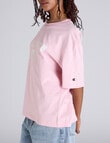 Champion Graphic Shop Oversize Tee, New Tender Pink product photo View 02 S