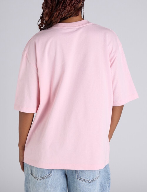 Champion Graphic Shop Oversize Tee, New Tender Pink product photo View 03 L