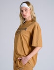 Champion Graphic Shop Oversize Tee, Briefly Brown product photo View 02 S