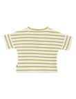 Bonds Rib Stripe Tee, Clay & Marscapone product photo View 02 S