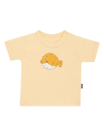 Bonds Roomies Ringer Short-Sleeve Tee, Peach product photo