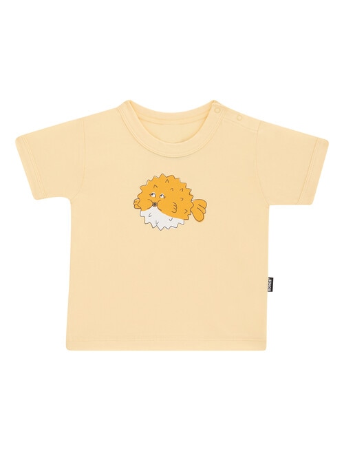Bonds Roomies Ringer Short-Sleeve Tee, Peach product photo