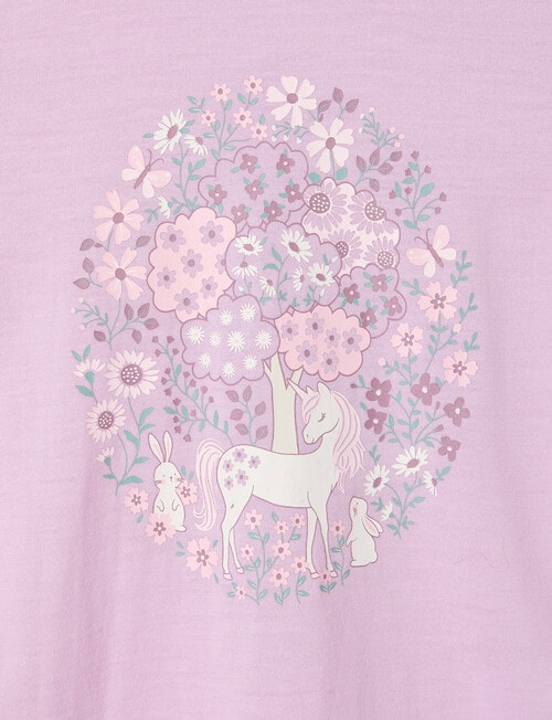 North South Merino Unicorn Merino Long Sleeve Top, Lavender product photo View 02 L