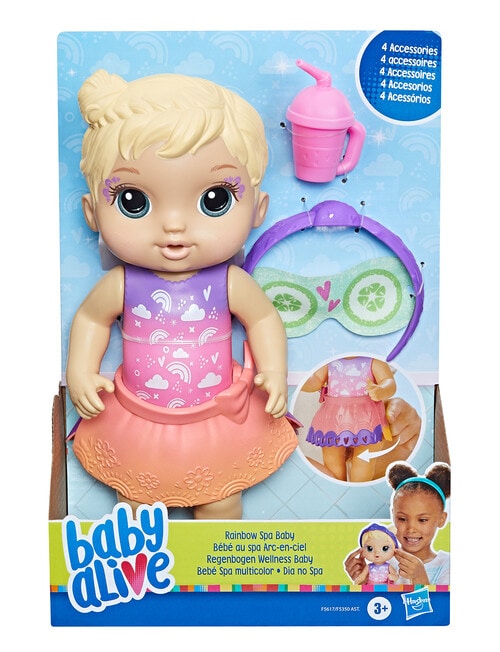 Baby Alive Rainbow Spa Baby product photo