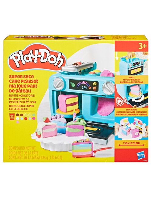 Playdoh Super Slice Cake Playset product photo