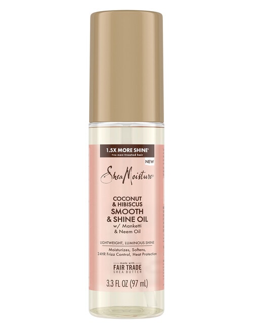 Shea Moisture Coconut & Hibiscus Smooth & Shine Oil product photo