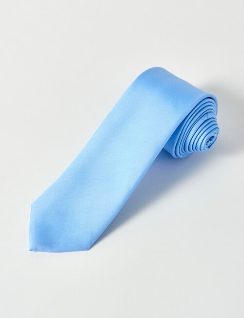 Laidlaw + Leeds Plain Tie, Light Blue product photo