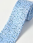 Laidlaw + Leeds Floral Tie, Light Blue product photo View 02 S