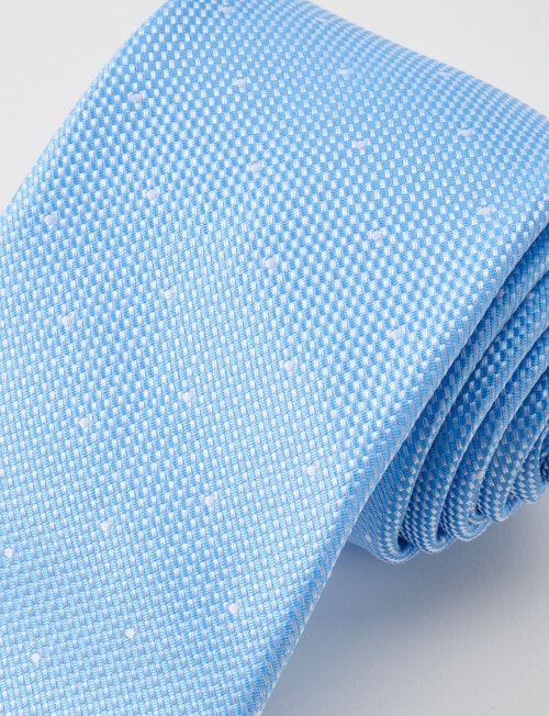 Laidlaw + Leeds Dots Tie, Light Blue product photo View 02 L